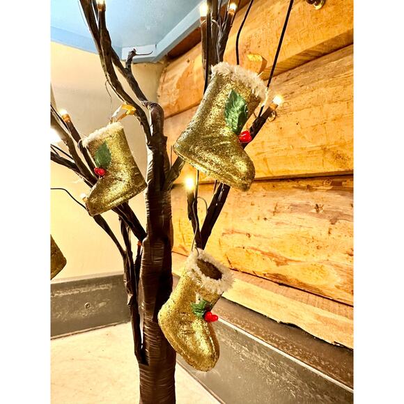 Christmas Ornaments, Vintage Ornaments, 1950s Japan , Mid-Century Modern - Picture 5 of 6